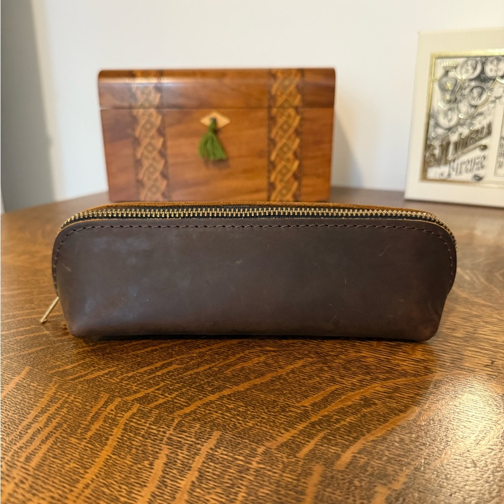Portland Leather Sidekick Pouch in Canyon